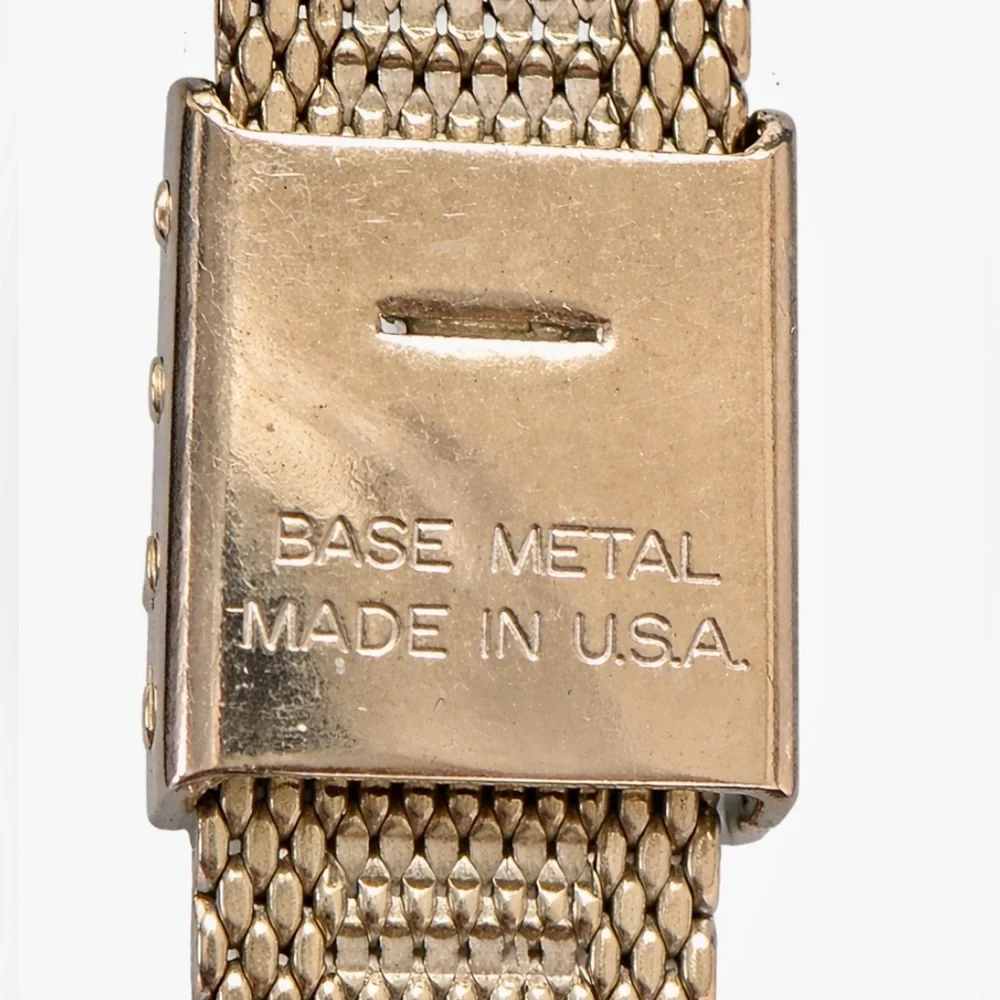 Deauville Gold-Tone Crystal Ladies Watch - Picture 8 of 10